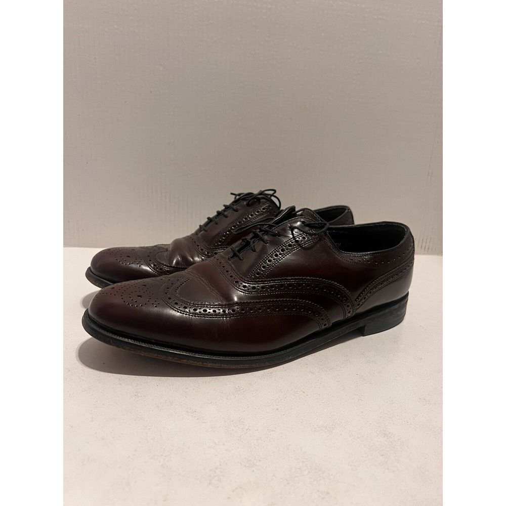 FLORSHEIM Men's Size 9.5 D Shoes DRESS SHOES Oxford Lace Up Leather Brown